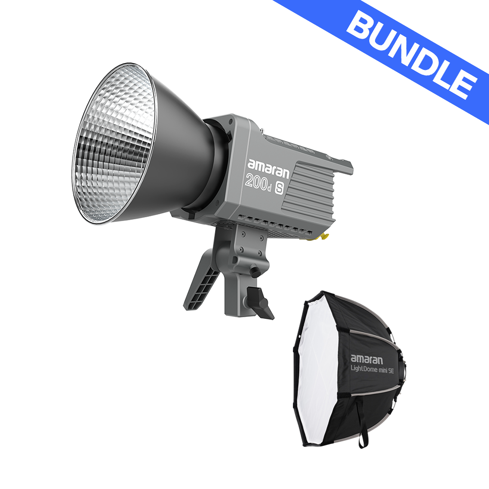 amaran 200d S + Light Dome Mini SE Bundle